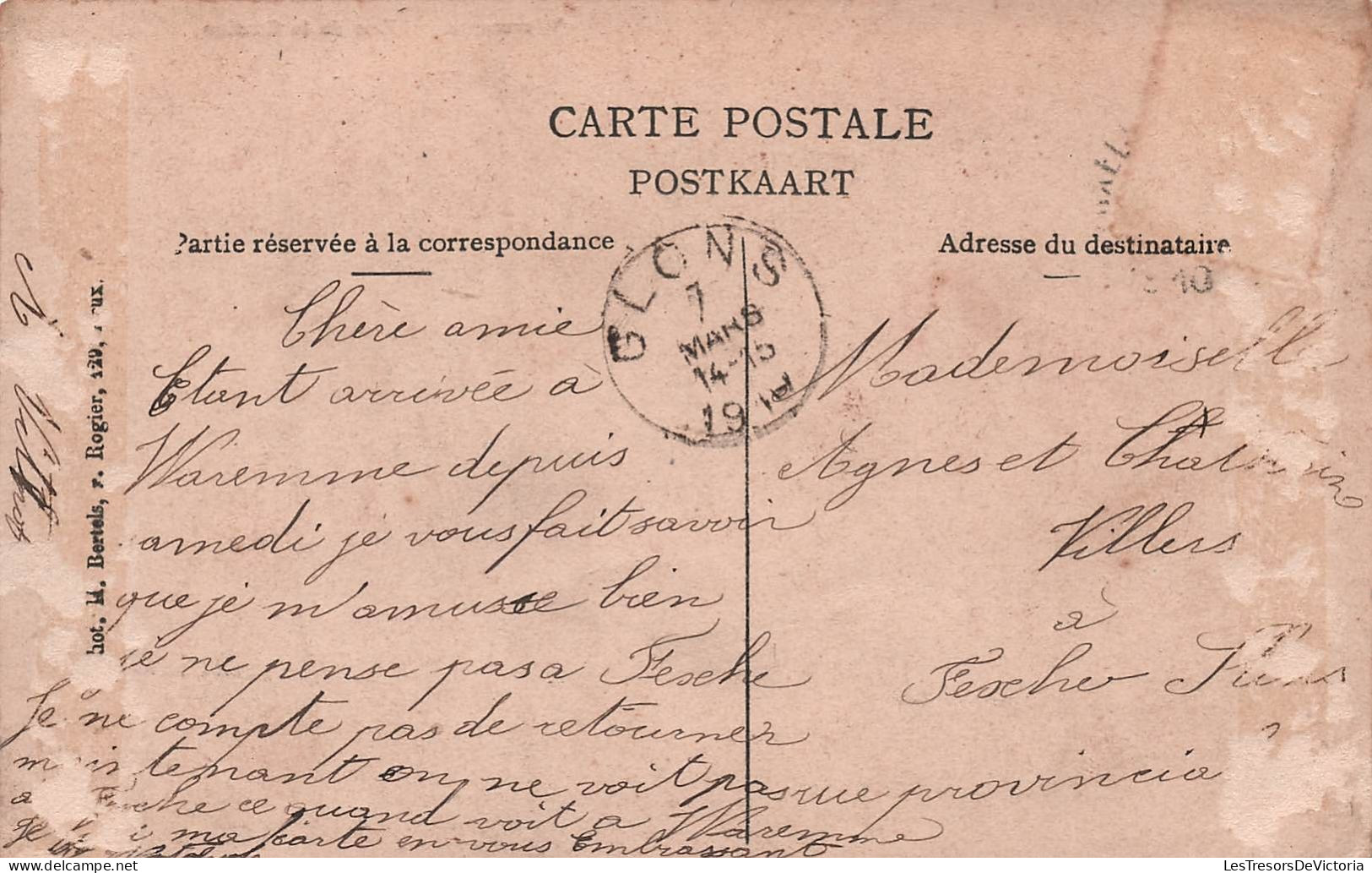 BELGIQUE - Waremme - Rue De La Station - Carte Postale Ancienne - Waremme