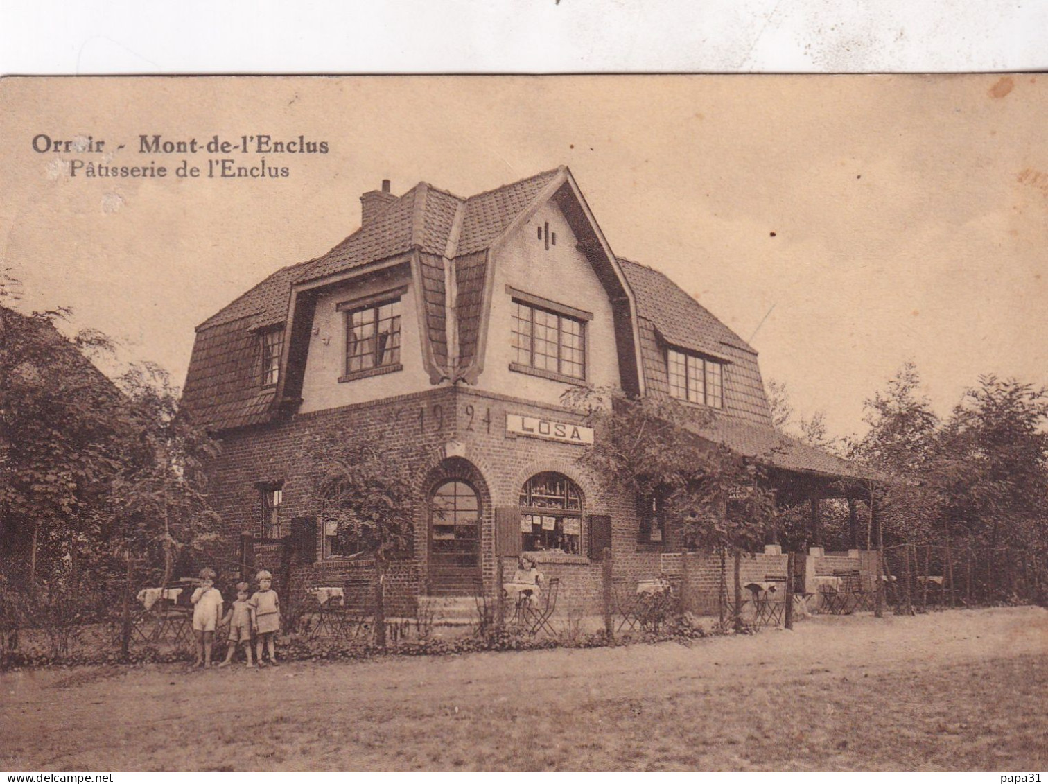 Mont De L'Enclus, Orroir, Pâtisserie De L'Enclus - Kluisbergen