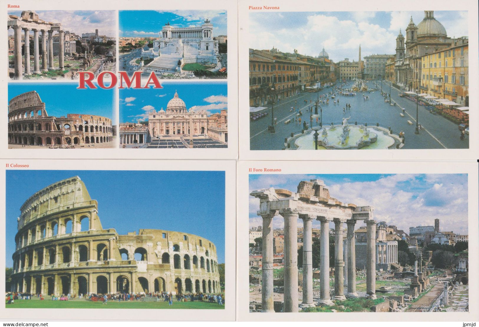 ROMA - Lot De 10 Cartes Postales Modernes Très Bon état Toutes Scannées Recto Verso - Sammlungen & Lose