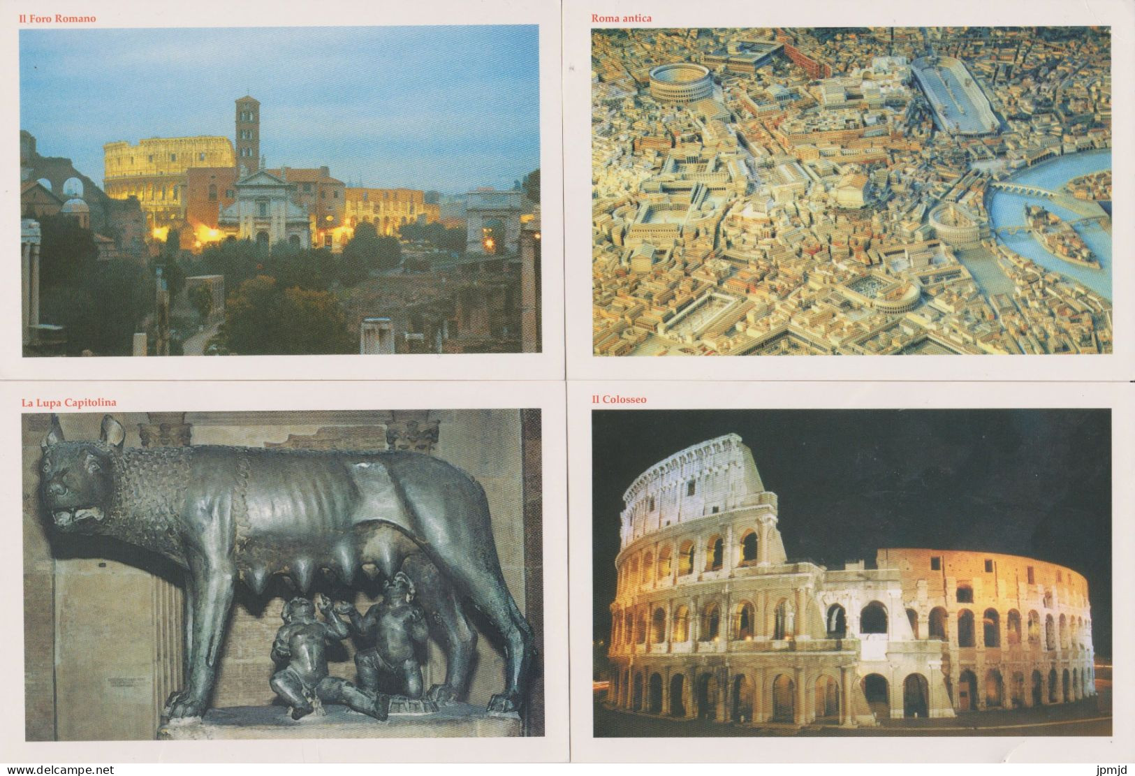 ROMA - Lot De 10 Cartes Postales Modernes Très Bon état Toutes Scannées Recto Verso - Colecciones & Lotes