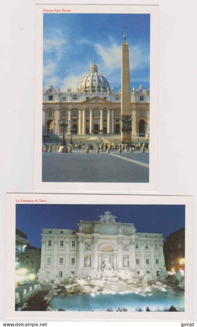 ROMA - Lot De 10 Cartes Postales Modernes Très Bon état Toutes Scannées Recto Verso - Collections & Lots