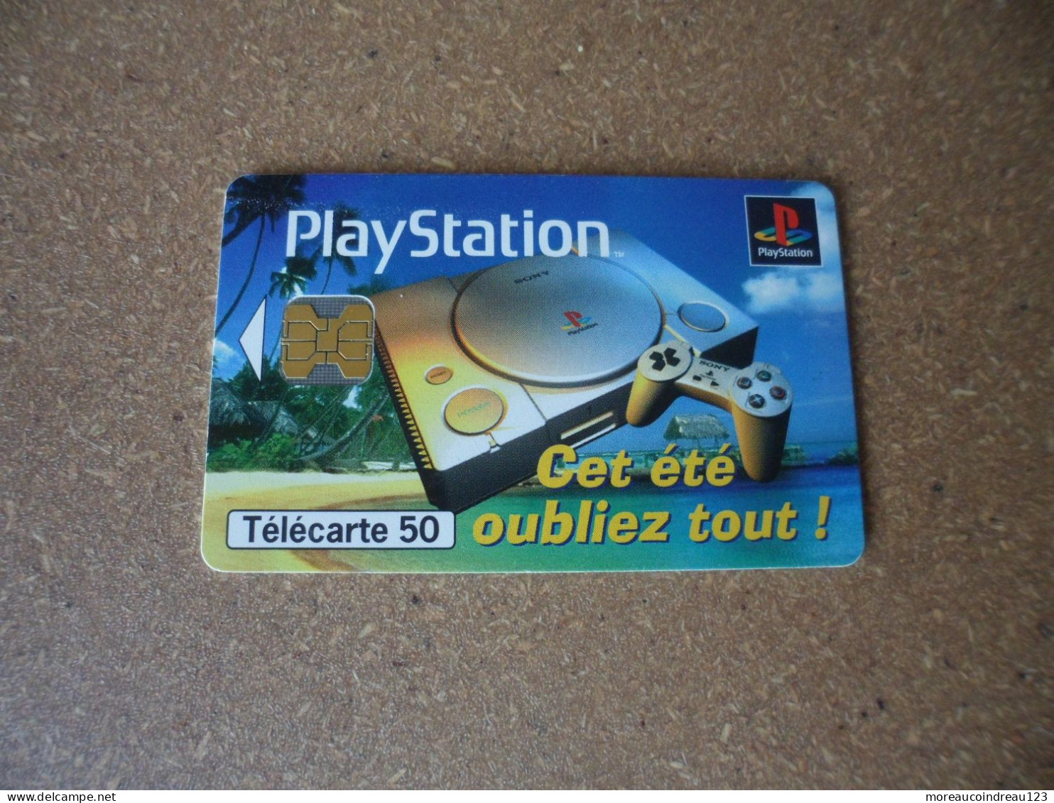 Télécarte  Playstation 50 Unités - Spiele