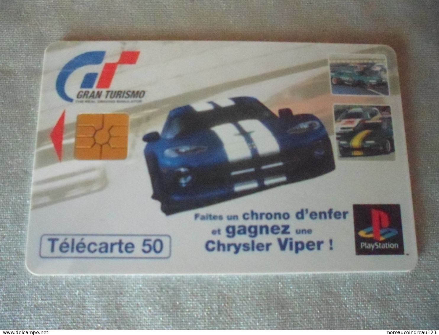 Télécarte  Gran Turismo - Juegos