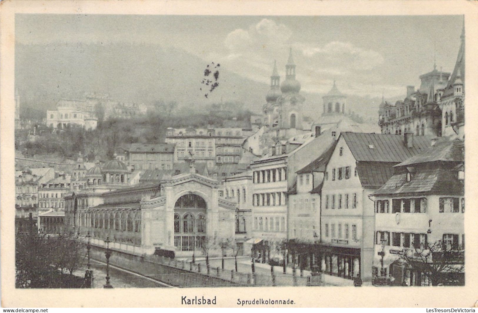 ALLEMAGNE - KARLSBAD - Sprudelkolonnade - Carte Postale Ancienne - Other & Unclassified