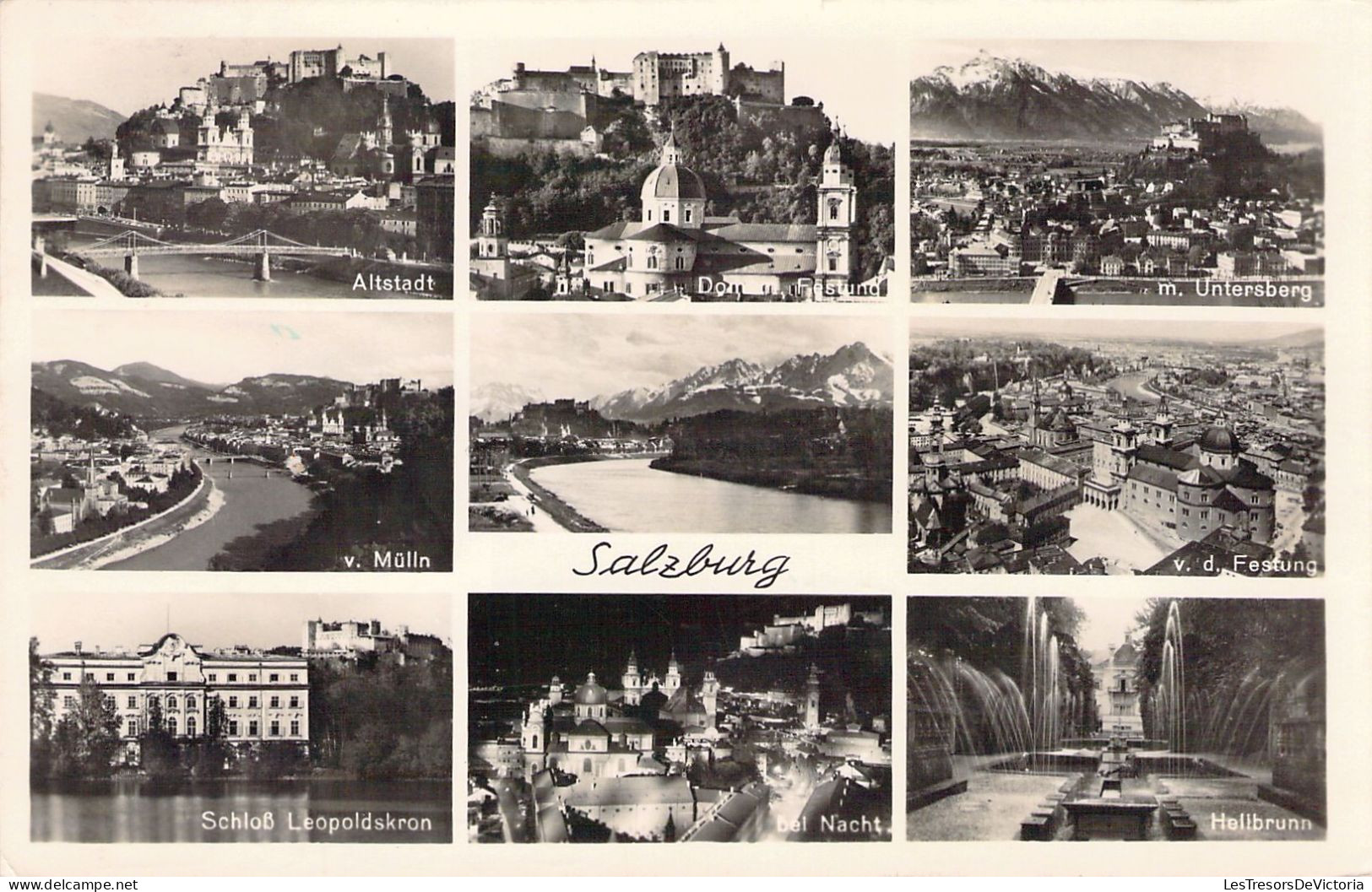 ALLEMAGNE - Salzburg - Multi Vues - Carte Postale Ancienne - Altri & Non Classificati