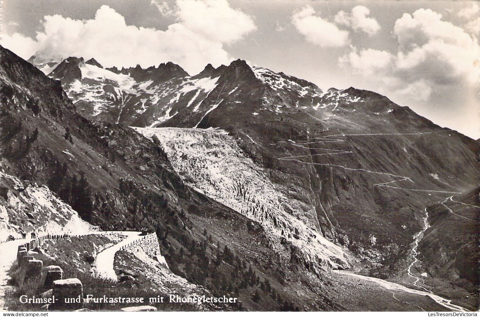 ALLEMAGNE - GRIMSEL Und Furkastrasse Mit Rhonegletscher - Carte Postale Ancienne - Andere & Zonder Classificatie