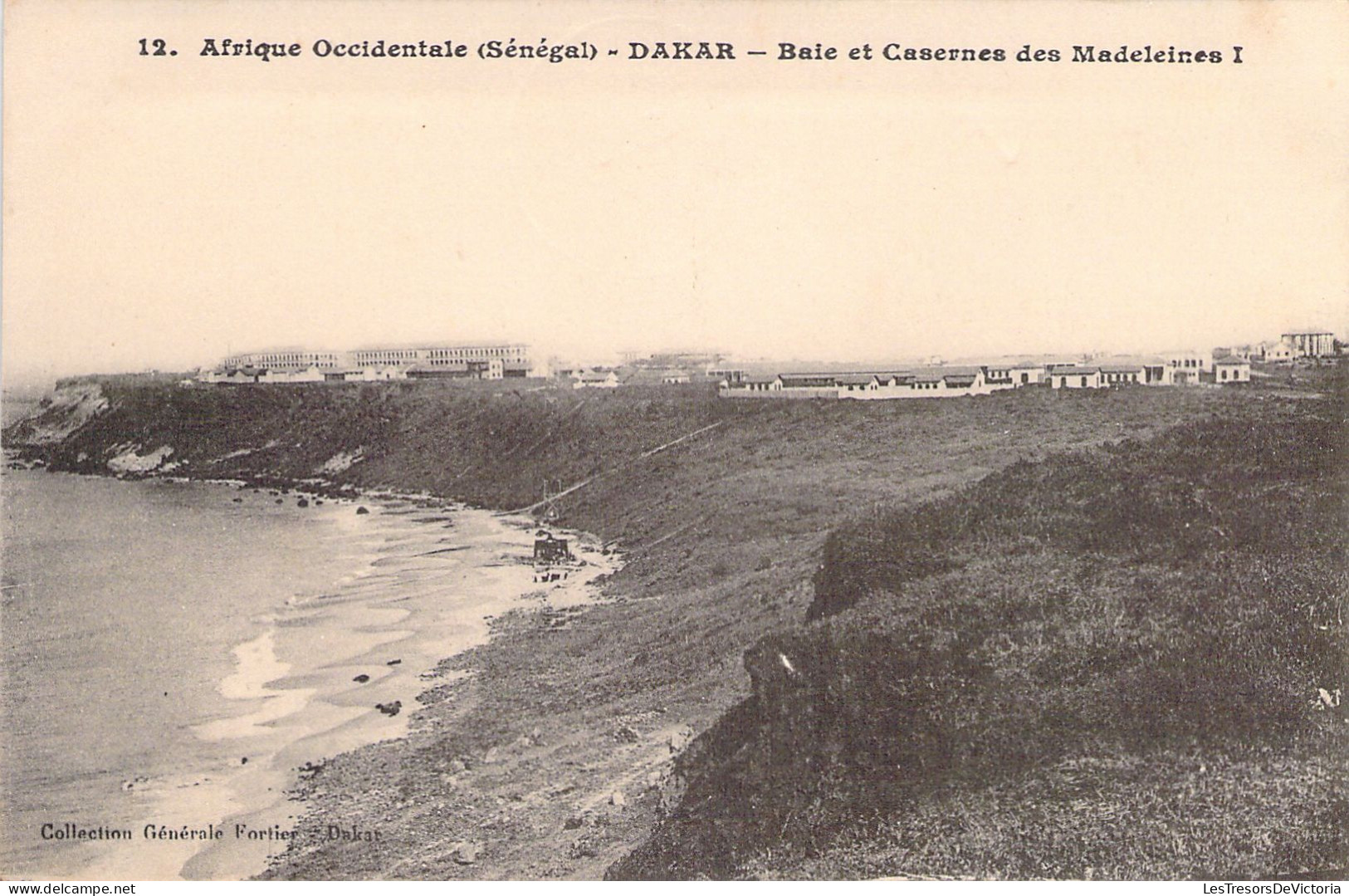 SENEGAL - Afrique Occidentale - Dakar - Baie Et Casernes Des Madeleines I - Carte Postale Ancienne - Senegal