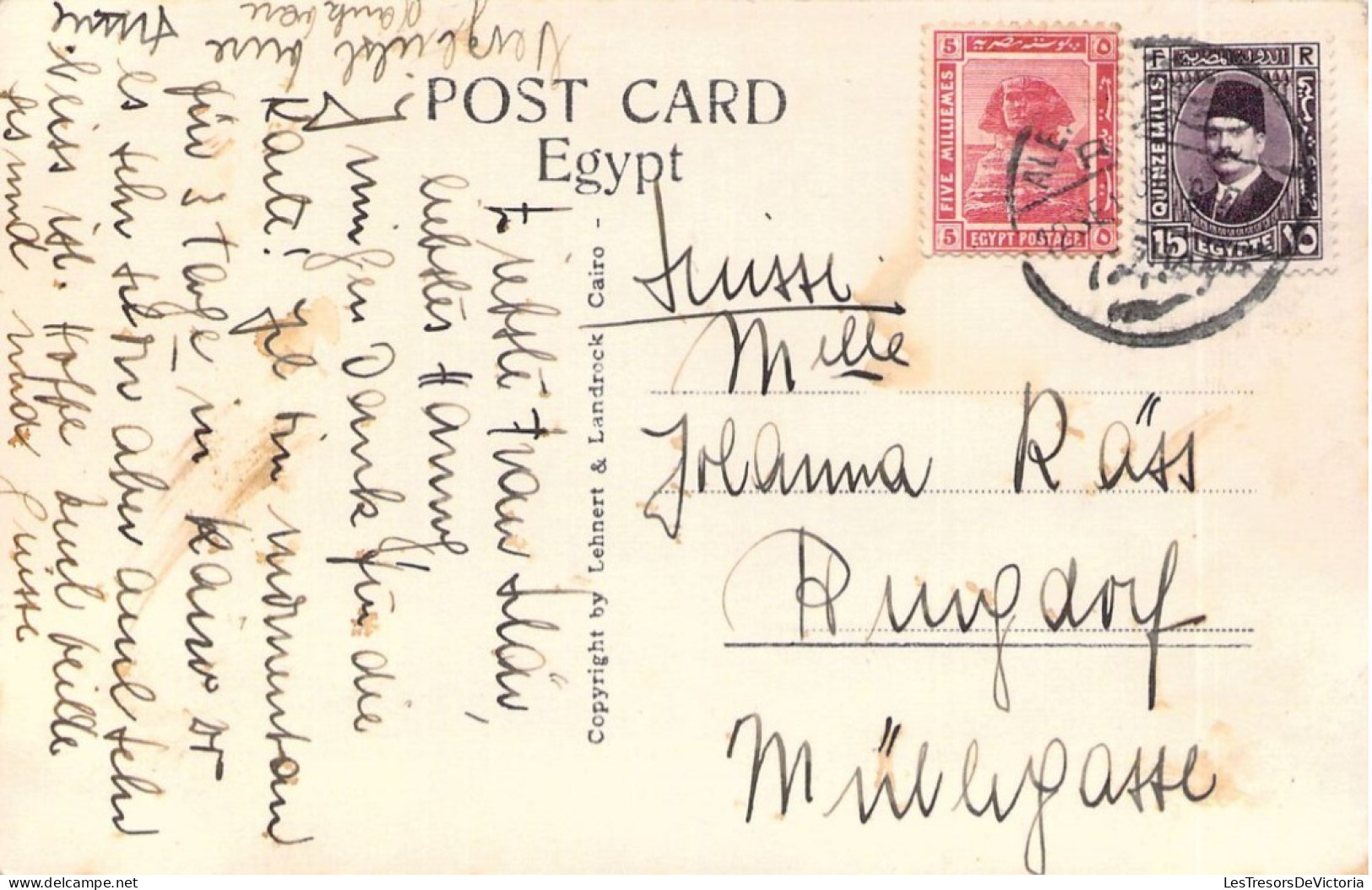 EGYPTE - Le Caire - The Mosque Of Jaghry Bardy - Carte Postale Ancienne - Caïro