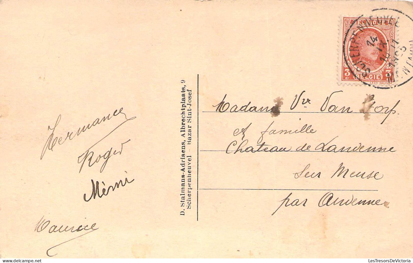 BELGIQUE - MONTAIGU - La Basilique  - Code Postale Ancienne - Sonstige & Ohne Zuordnung