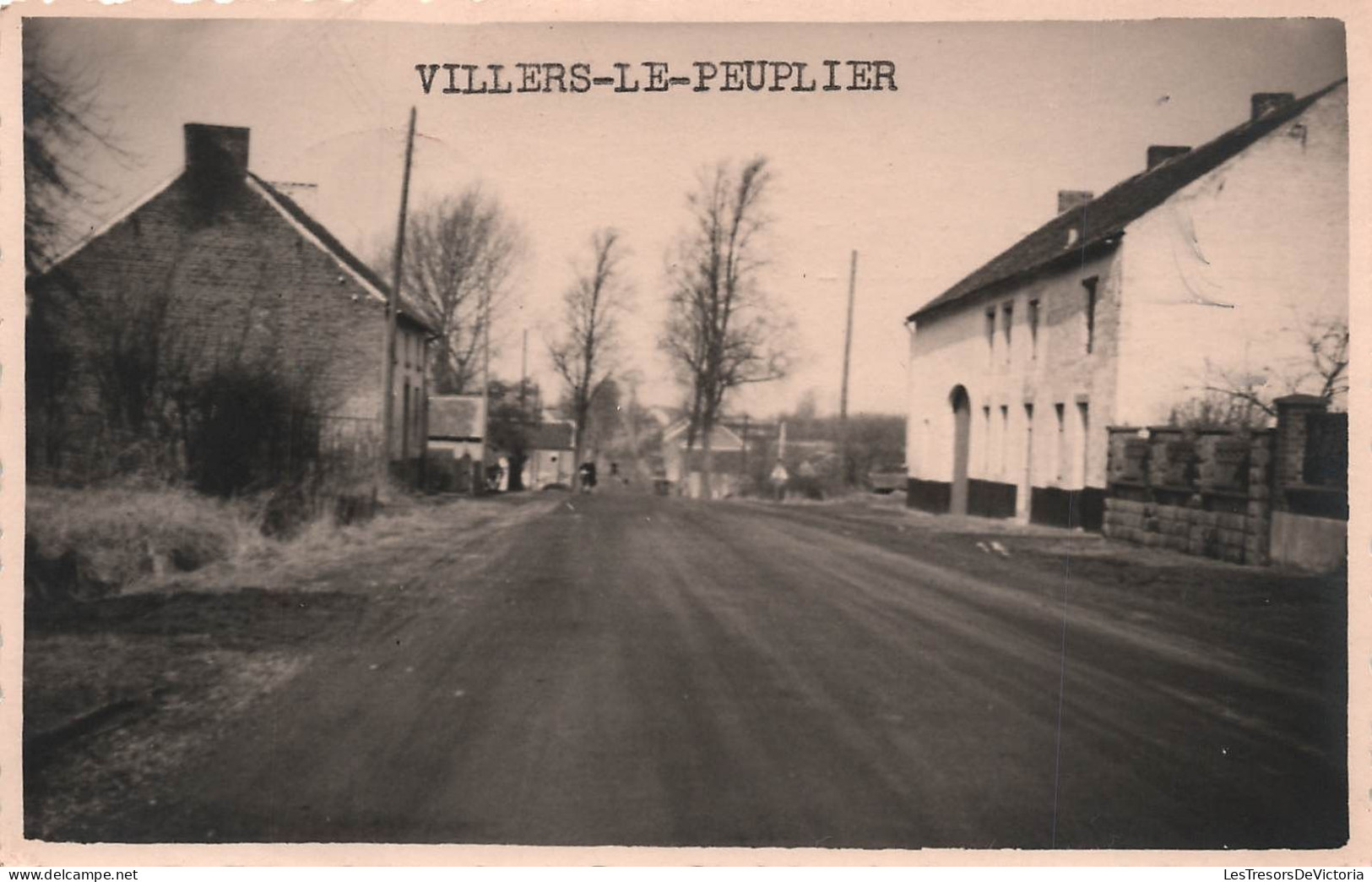 BELGIQUE - VILLERS LE PEUPLIER - Carte Photo - Mr Pauly Bourgmestre - Carte Postale Ancienne - Altri & Non Classificati