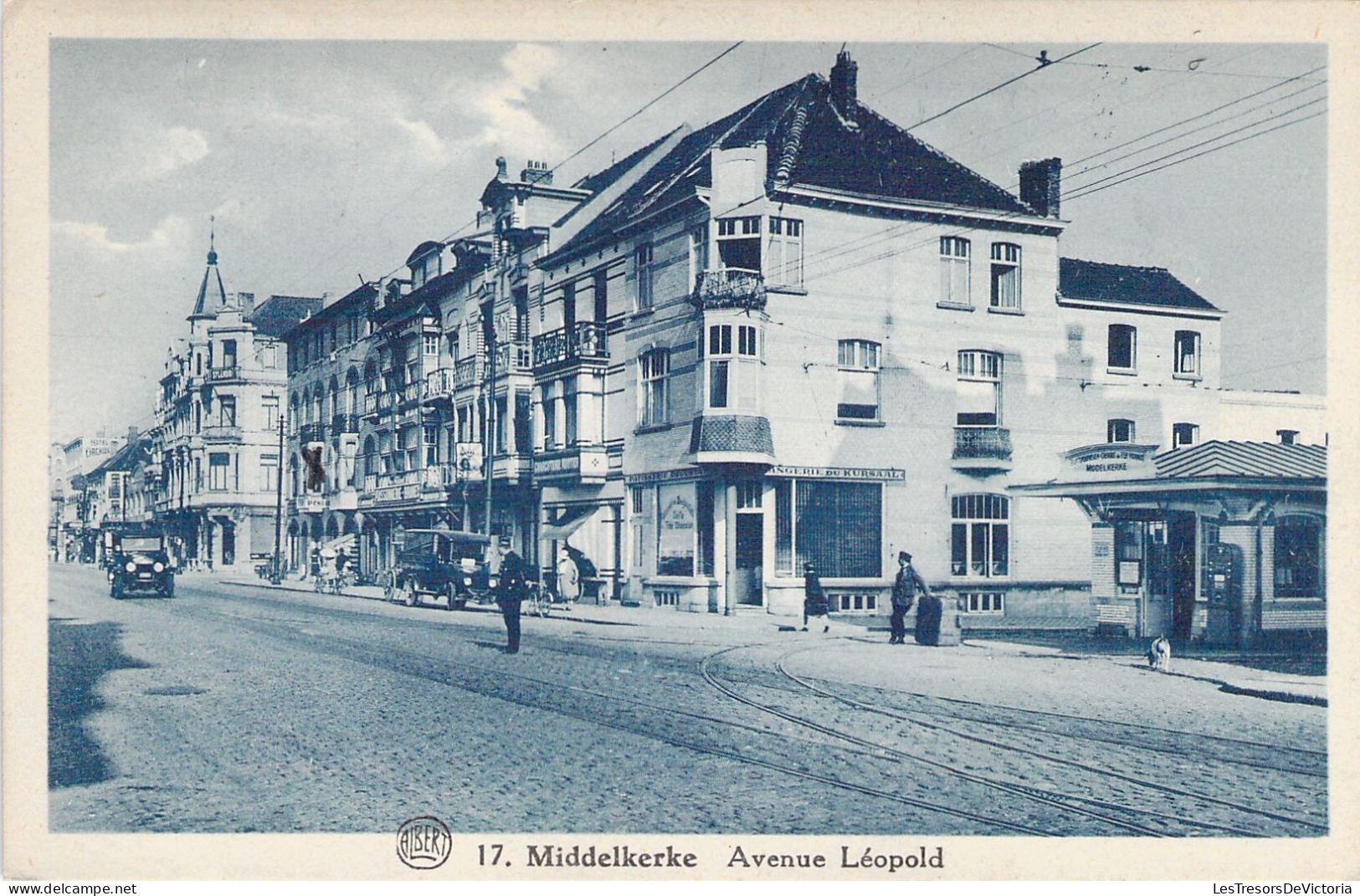 BELGIQUE - MIDDELKERKE - Avenue Léopold - Carte Postale Ancienne - Otros & Sin Clasificación