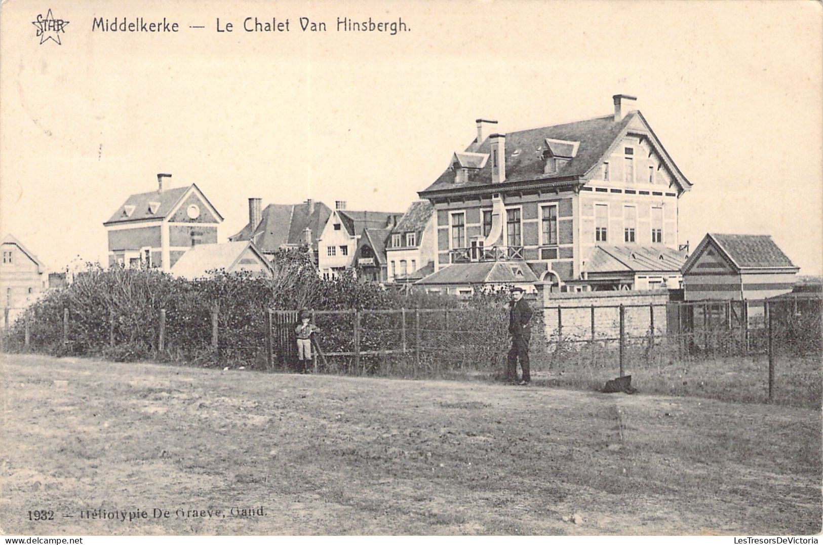 BELGIQUE - MIDDELKERKE - Le Chalet Van Hinsbergh - Carte Postale Ancienne - Otros & Sin Clasificación