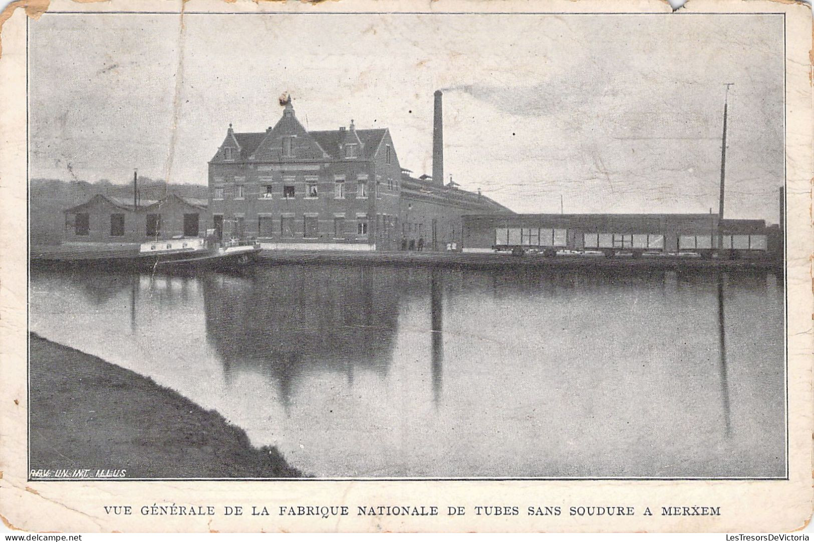 BELGIQUE - Vue Générale De La Fabrique Nationale De Tubes Sabs Soudure à Merxem - Carte Postale Ancienne - Andere & Zonder Classificatie