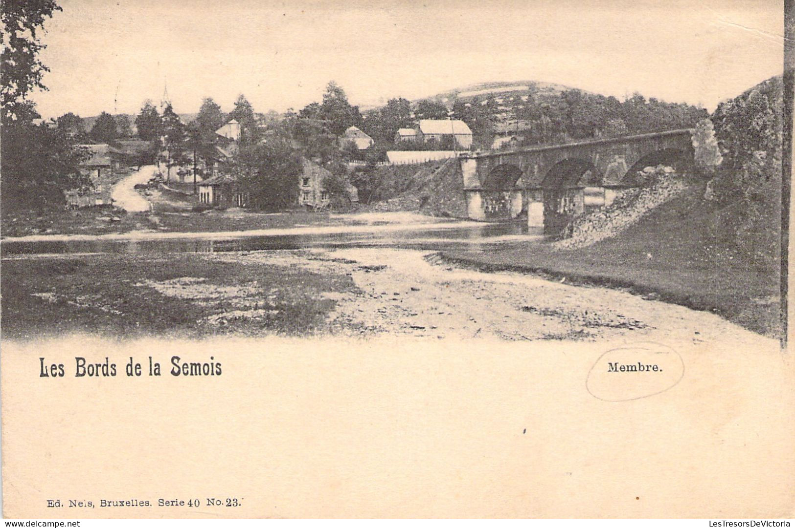 BELGIQUE - Les Bords De La Semois - MEMBRE - Carte Postale Ancienne - Other & Unclassified