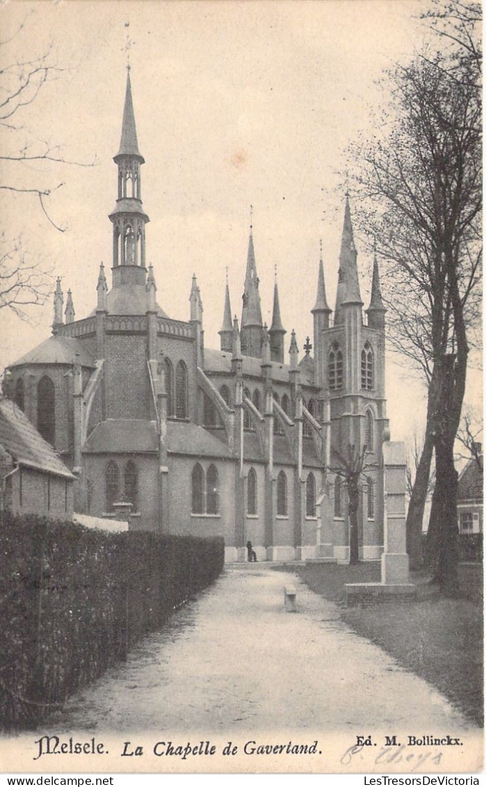 BELGIQUE - MELSELE - La Chapelle De Gavertand - Ed M Bollinckx - Carte Postale Ancienne - Sonstige & Ohne Zuordnung