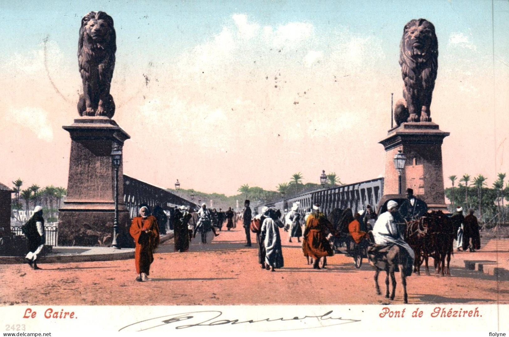 Le Caire - Cairo - Le Pont De Ghézireh - égypte Egypt - Cairo