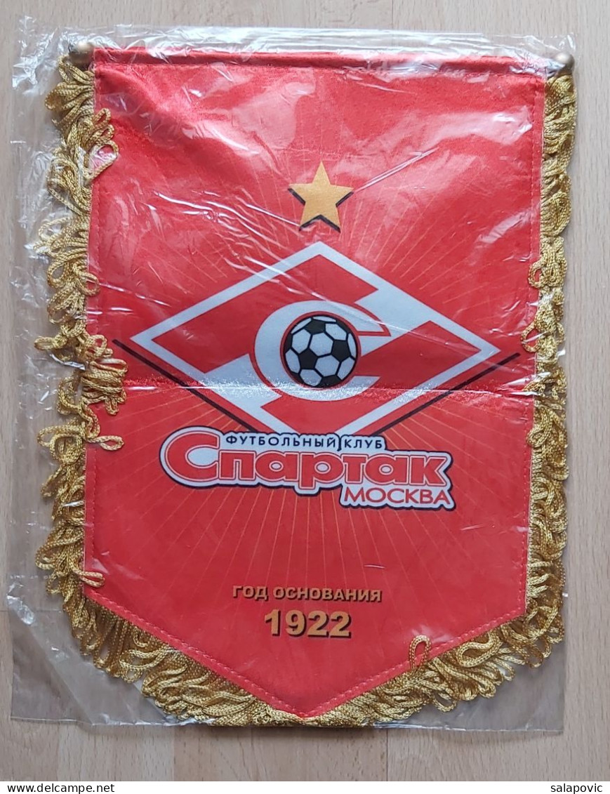 Spartak Moscow Moskva Russia Football club Fussball Futebol Soccer Calcio PENNANT, SPORTS FLAG ZS 1 KUT - Habillement, Souvenirs & Autres