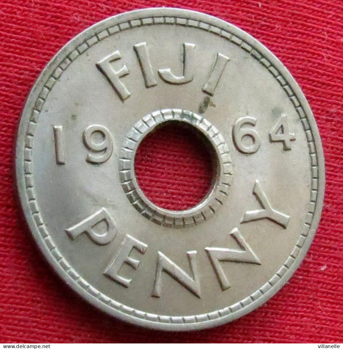 Fiji 1 Penny 1964 One W ºº - Fidji