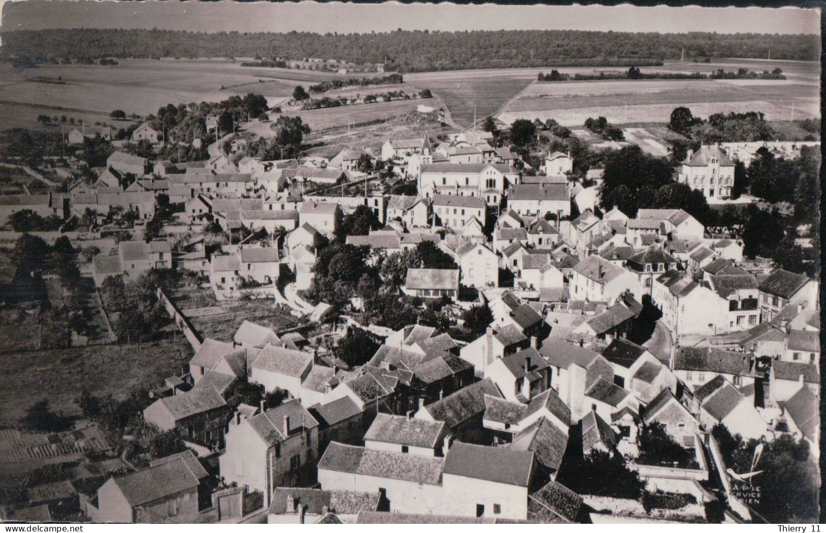 Cpsm 78 En Avion Au Dessus De Gargenville Vue Générale 2 - Gargenville