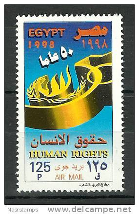 Egypt - 1998 - ( Universal Declaration Of Human Rights, 50th Anniv. ) - MNH (**) - Neufs