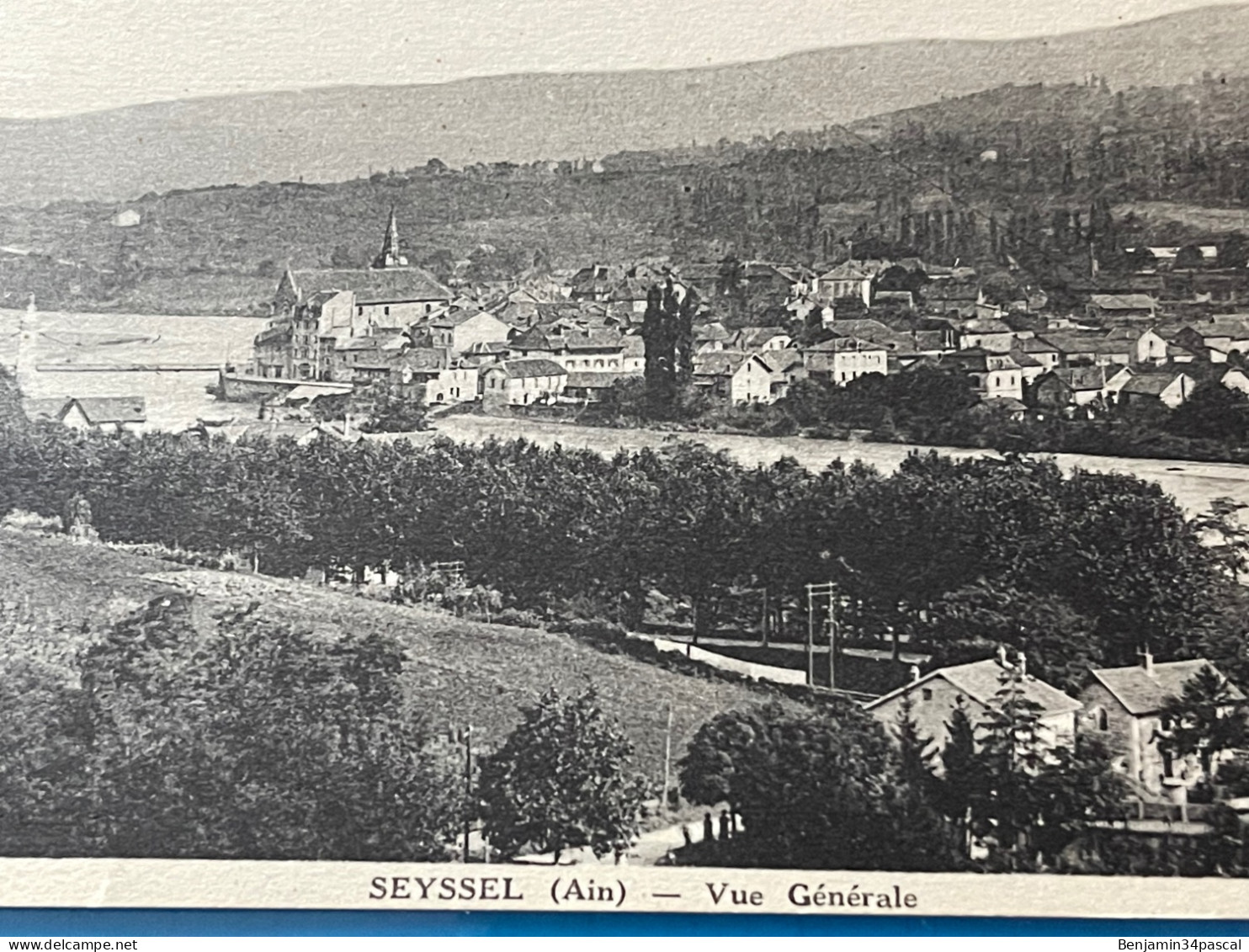 Cpa 01 Seyssel -Vue Générale - Neuve - Seyssel