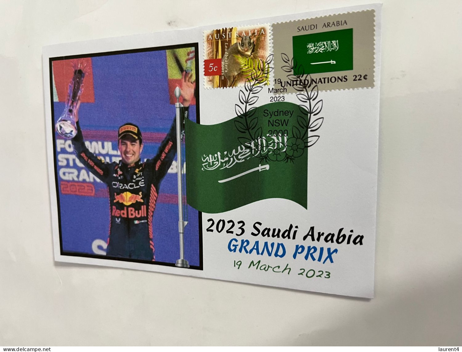 (3 P 53) Formula One - 2023 Saudi Arabia Grand Prix - Winner Sergio Pérez (19 March 2023) - Autres & Non Classés