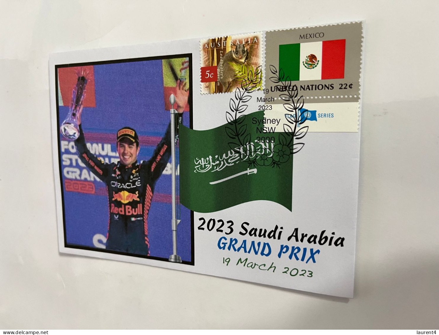 (3 P 53) Formula One - 2023 Saudi Arabia Grand Prix - Winner Sergio Pérez (19 March 2023) - Otros & Sin Clasificación