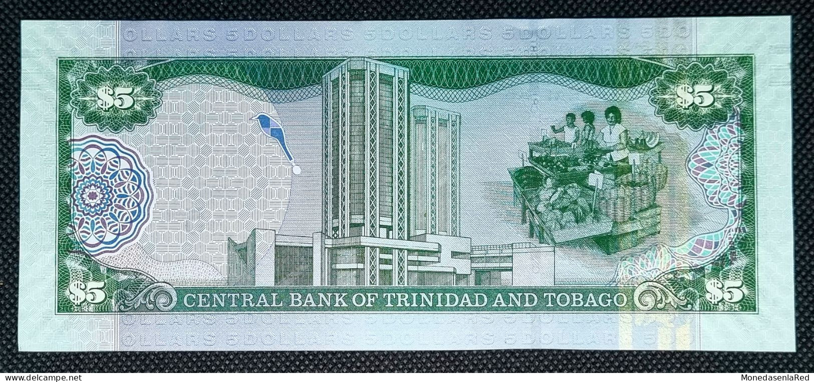 5 DOLARES TRINIDAD Y TOBAGO SERIES 2006 SC / UNC P-47c - Trinité & Tobago