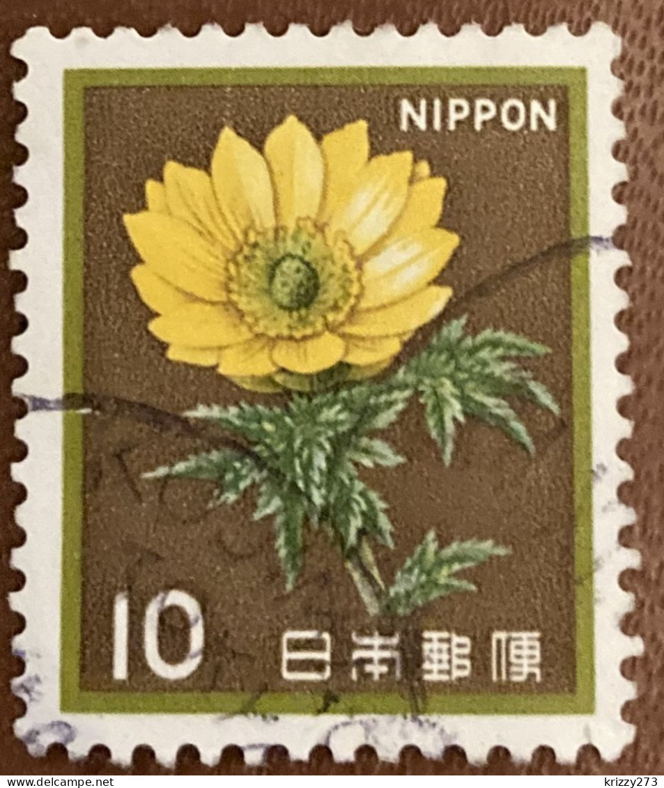 Japan 1982 Adonis Flower 10y - Used - Oblitérés
