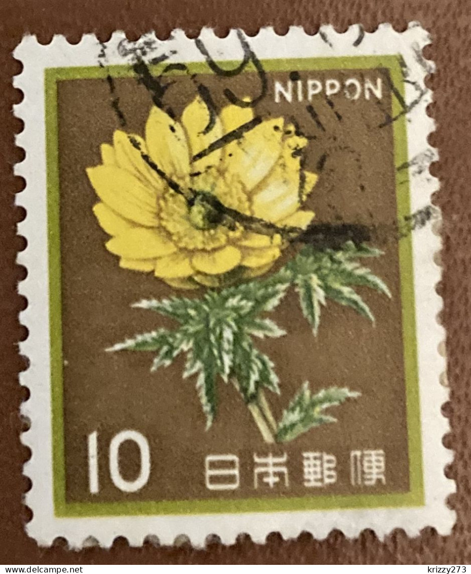 Japan 1982 Adonis Flower 10y - Used - Gebraucht
