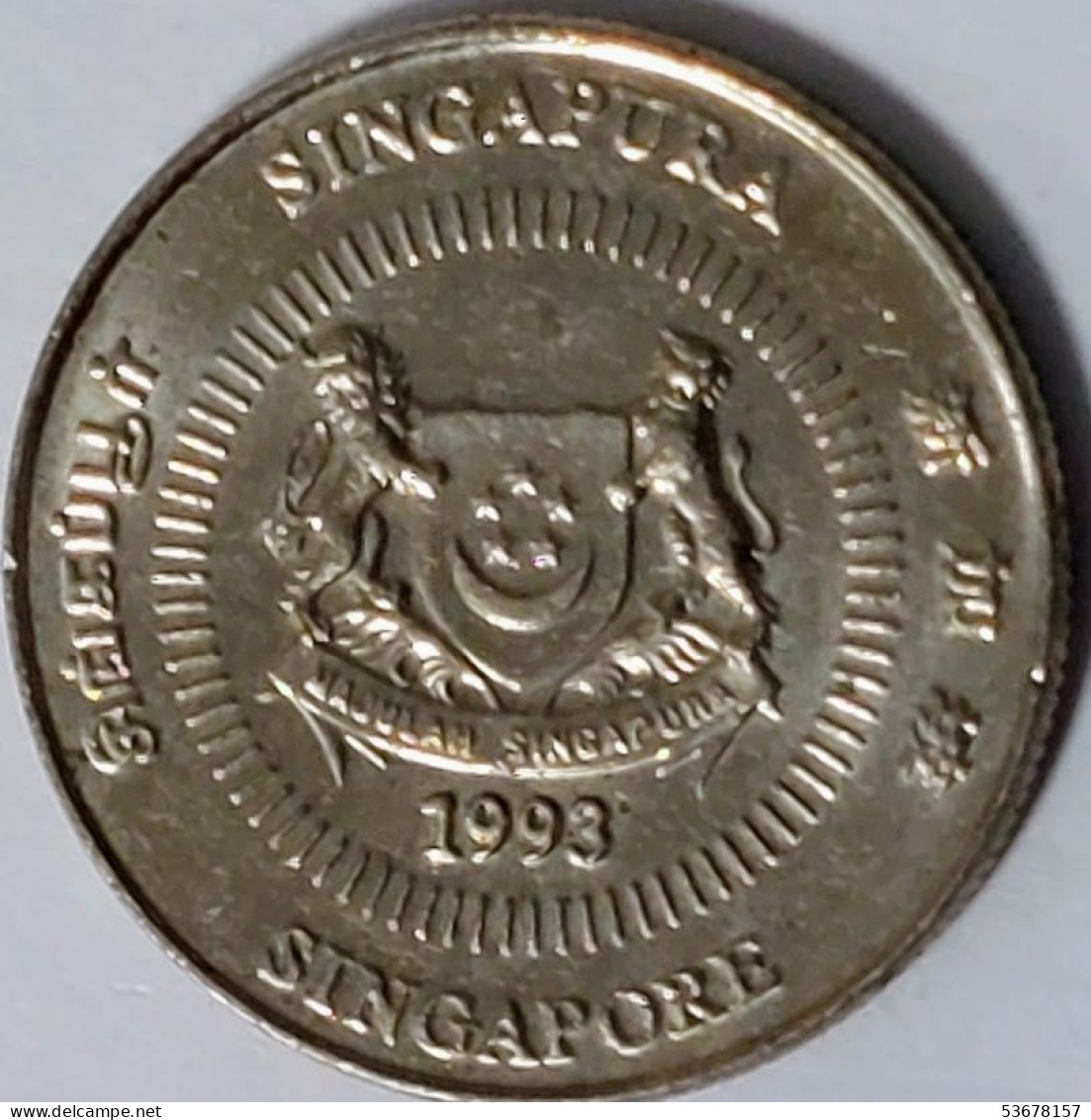 Singapore - 10 Cents 1993, KM# 100 (#2128) - Singapour