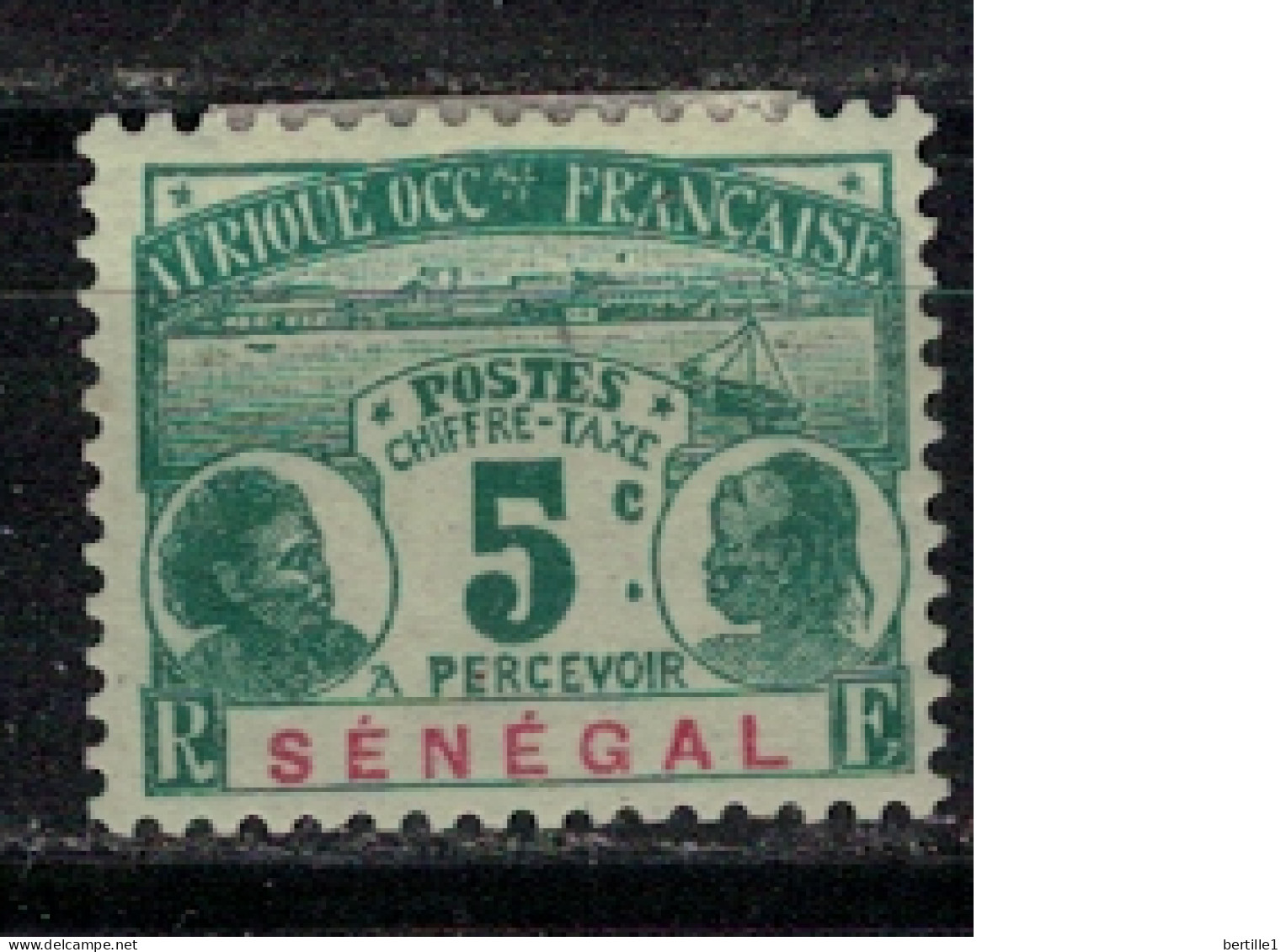 SENEGAL     N°  YVERT  N° TAXE 4  NEUF AVEC CHARNIERES  ( CHARN 03/33 ) - Portomarken