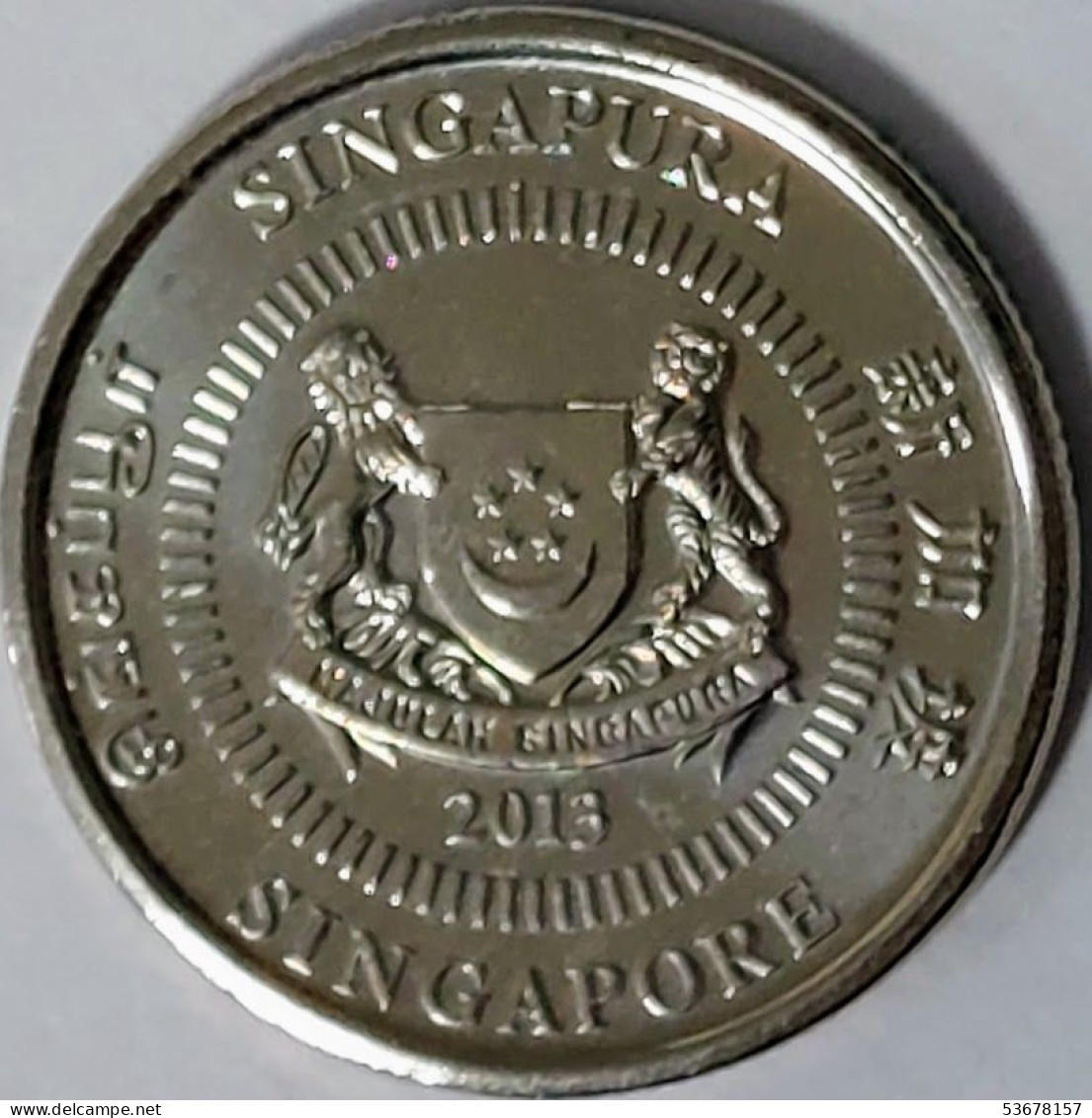 Singapore - 10 Cents 2013, KM# 346 (#2129) - Singapour