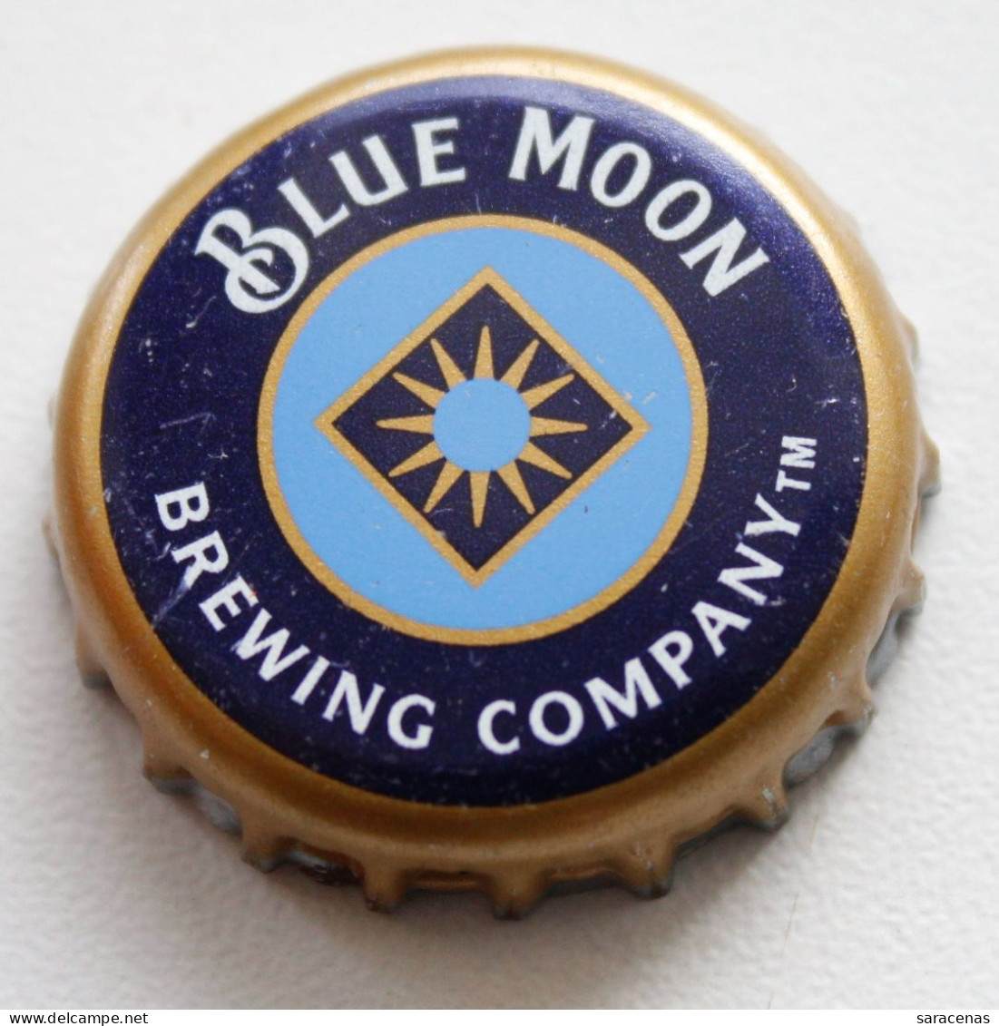 United States Blue Moon Beer Bottle Cap - Soda