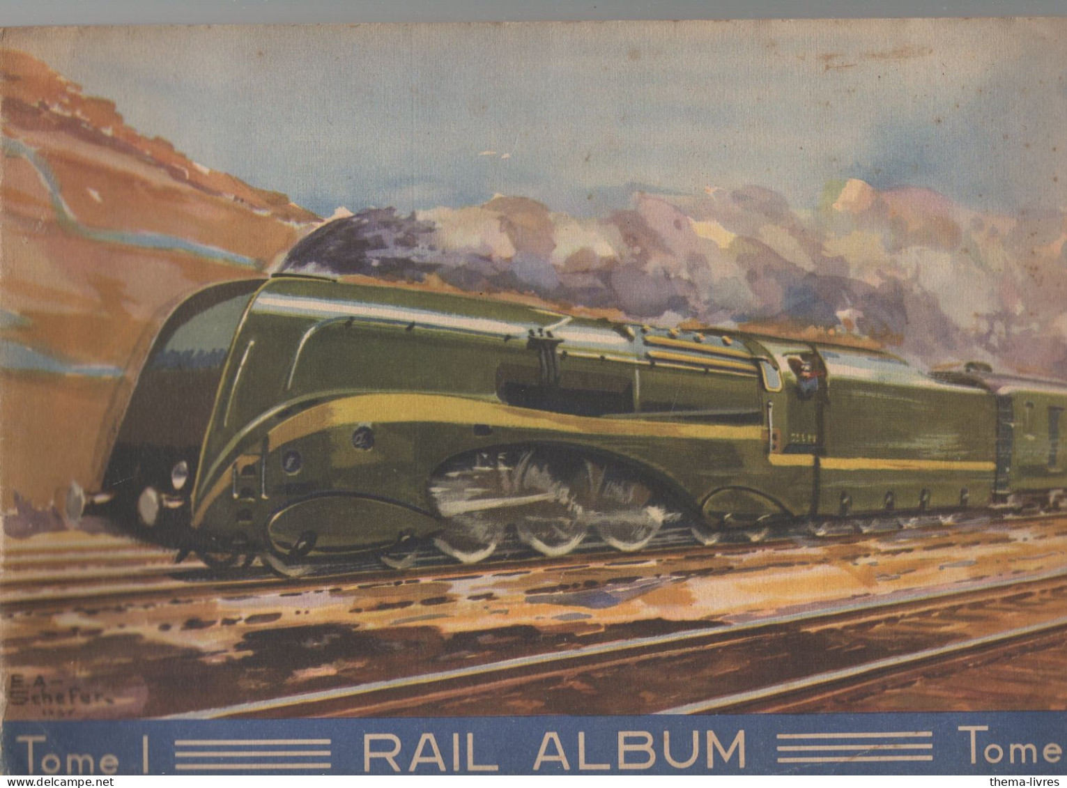 (chemin De Fer)  RAIL ALBUM Tome 1   1947  (CAT5232) - Railway & Tramway