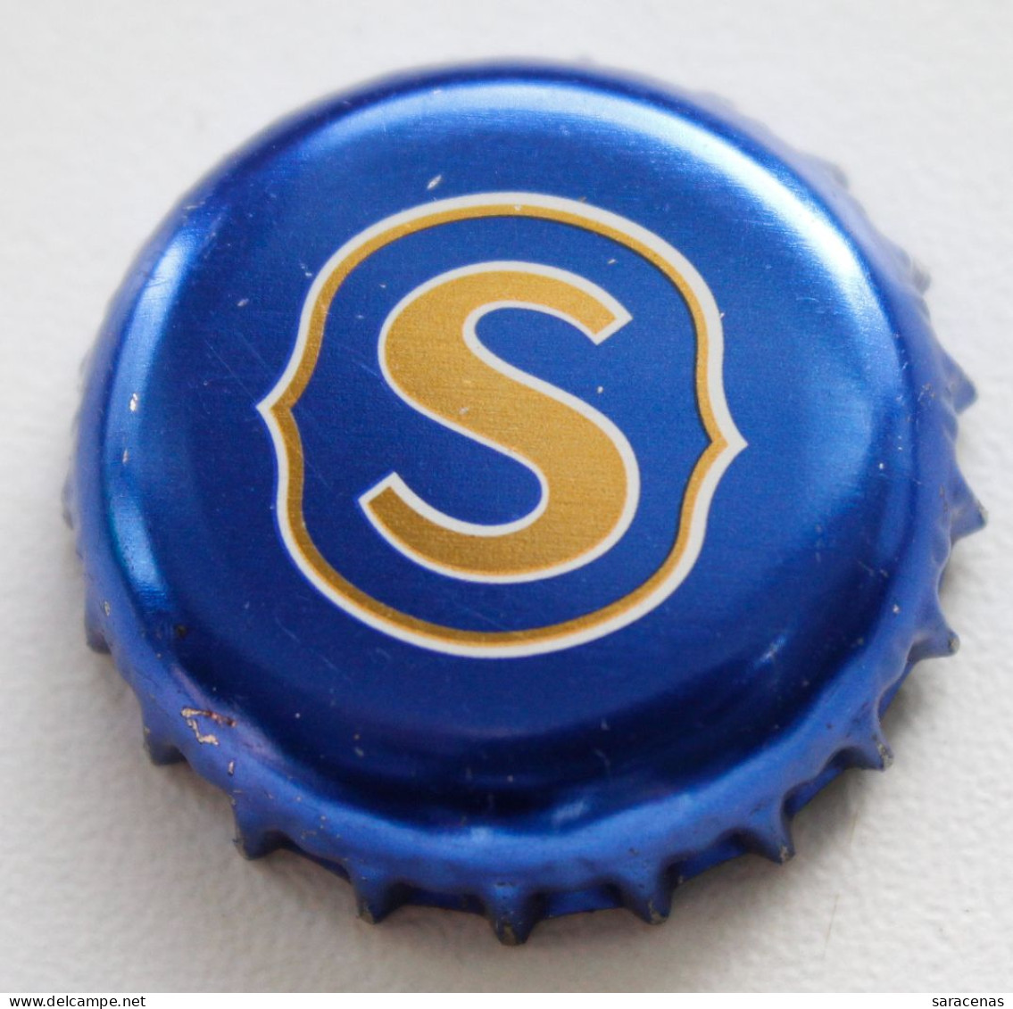 Estonia Saku Letter S Smaller Beer Bottle Cap - Limonade