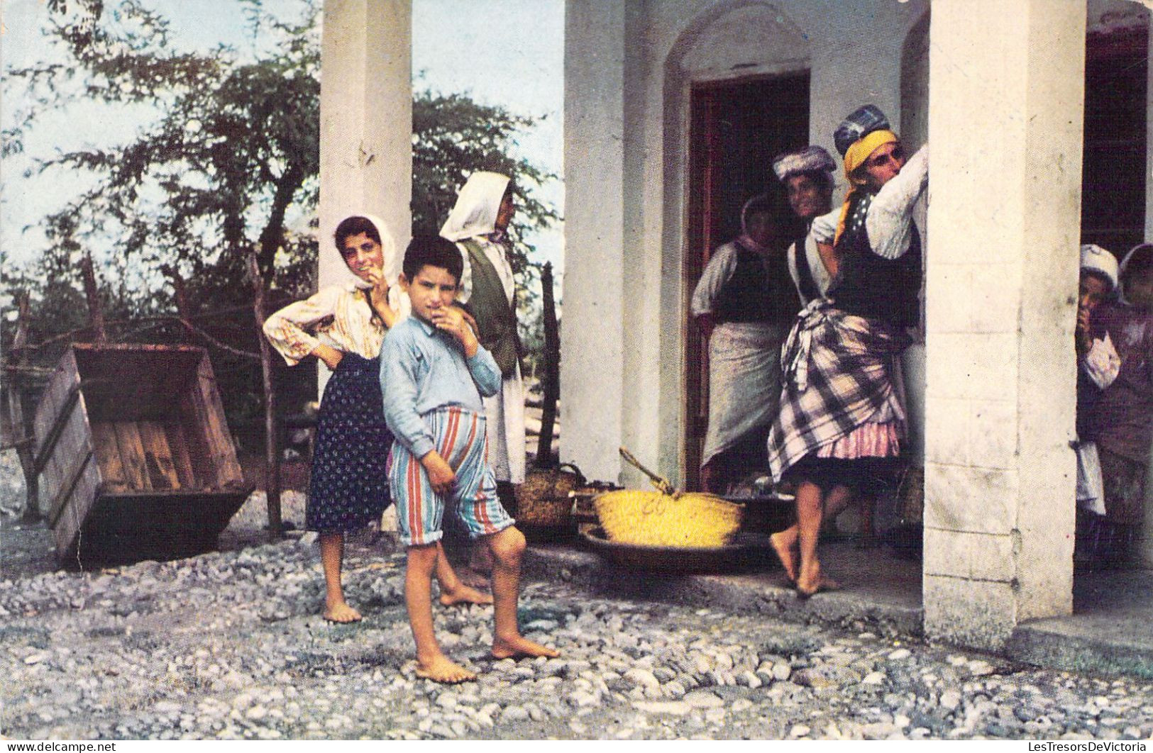 IRAN - Farmers In Masandaran ( Persian ) - Carte Postale Ancienne - Finland