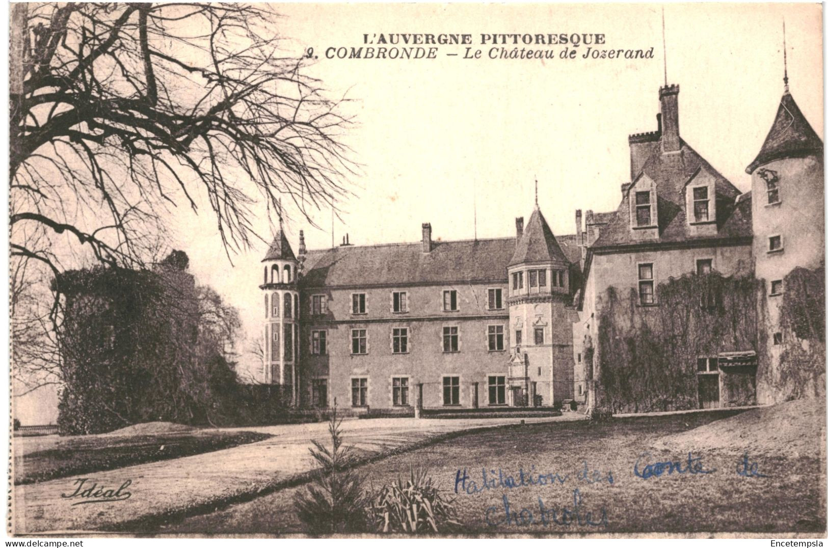 CPA Carte Postale France Combronde  Château De Jozerand  VM65444 - Combronde