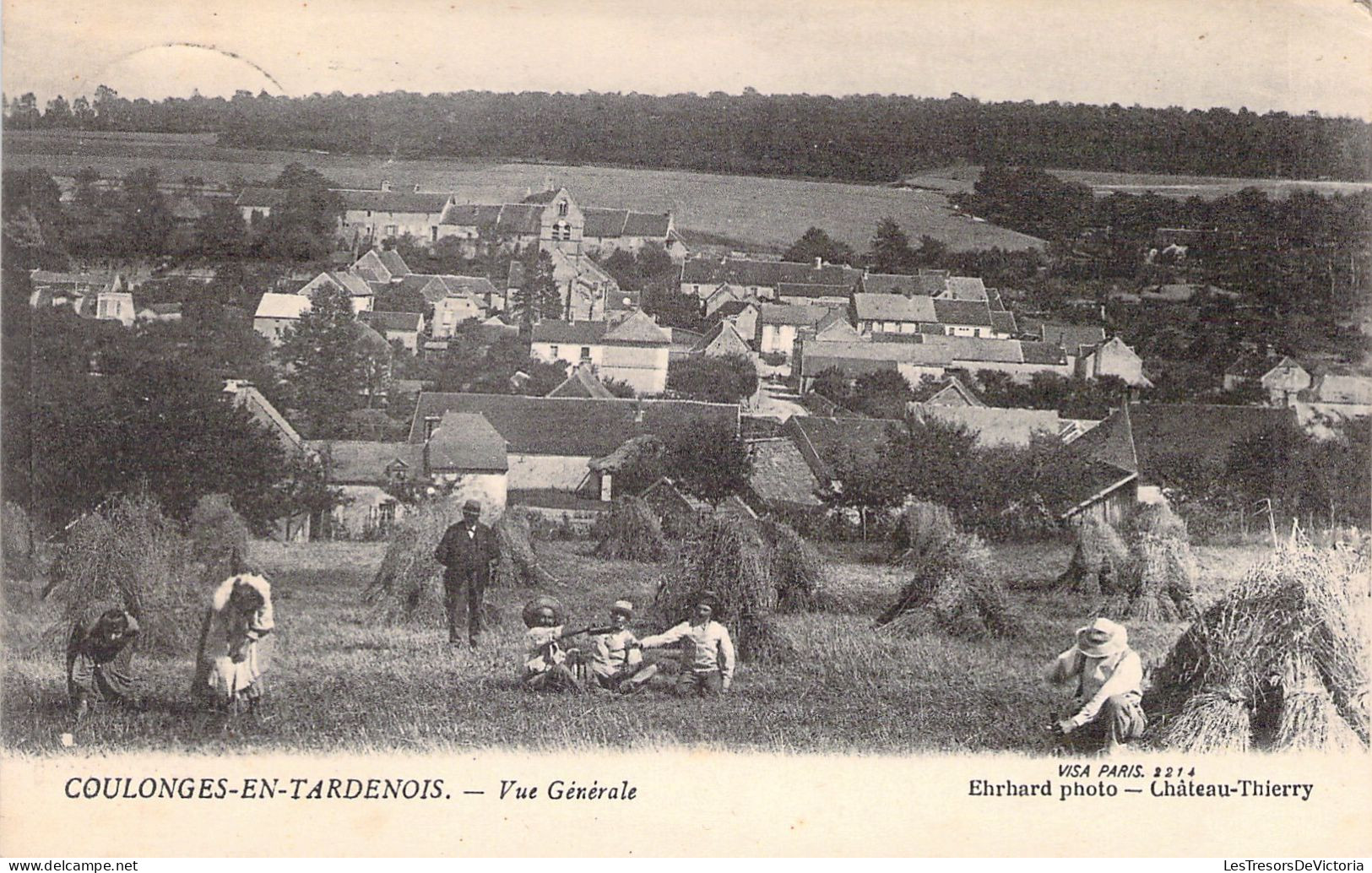 FRANCE - 02 - COULONNES EN TARDEROIS - Vue Générale - Carte Postale Ancienne - Sonstige & Ohne Zuordnung