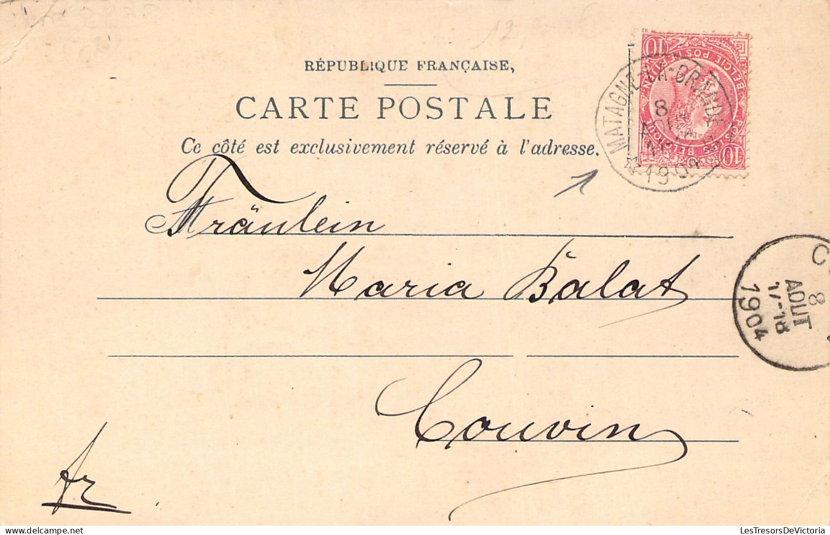 FRANCE - 02 - HIRSON - Place De La Gare - Carte Postale Ancienne - Hirson