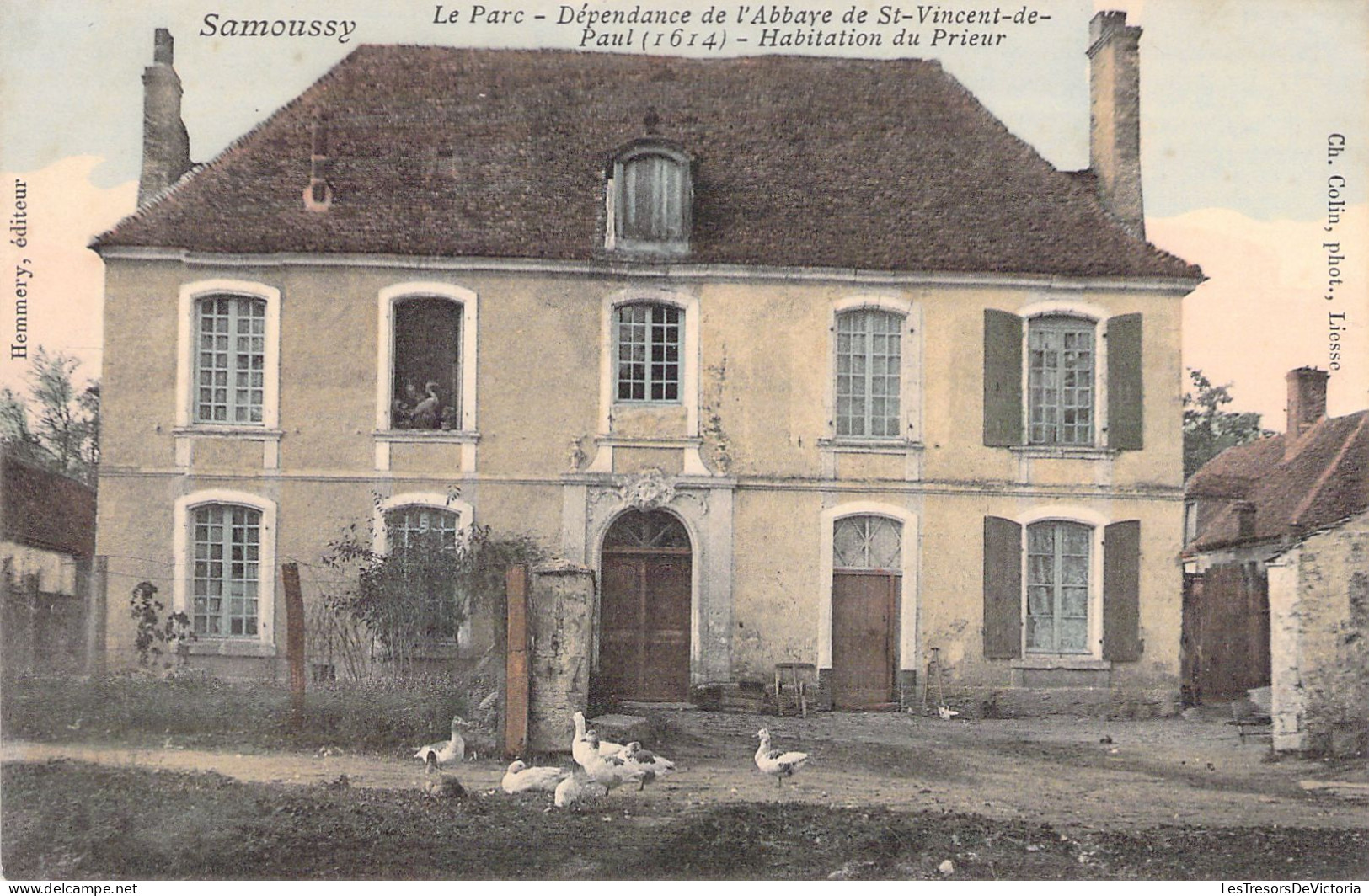 FRANCE - 02 - SAMOUSSY - Le Parc - Dépendance De L'Abbaye De ST Vincent De Paul (1614) - Prieur - Carte Postale Ancienne - Sonstige & Ohne Zuordnung