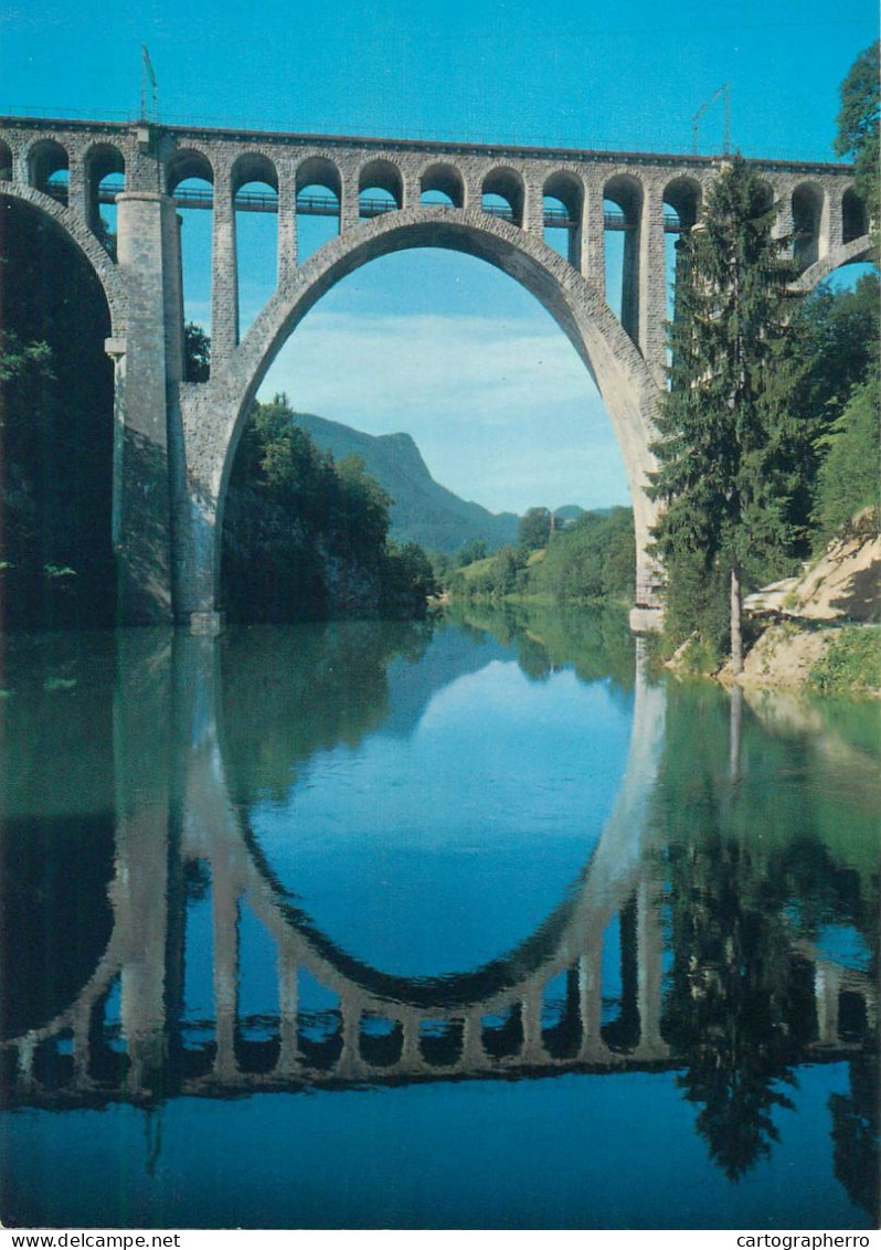 Switzerland Viaduc Du Day Pres Vallorbe & Ballaigues - Ballaigues