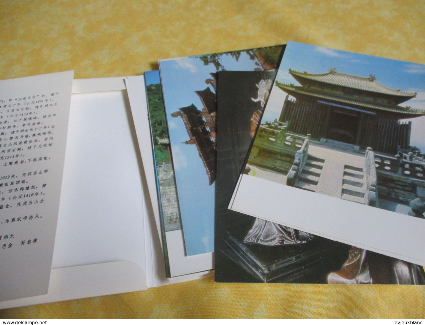 10 Cartes Postales Anciennes/The WUDANG Mountain/ Quin Ling/ République Populaire De Chine / 1981      JAP55 - China