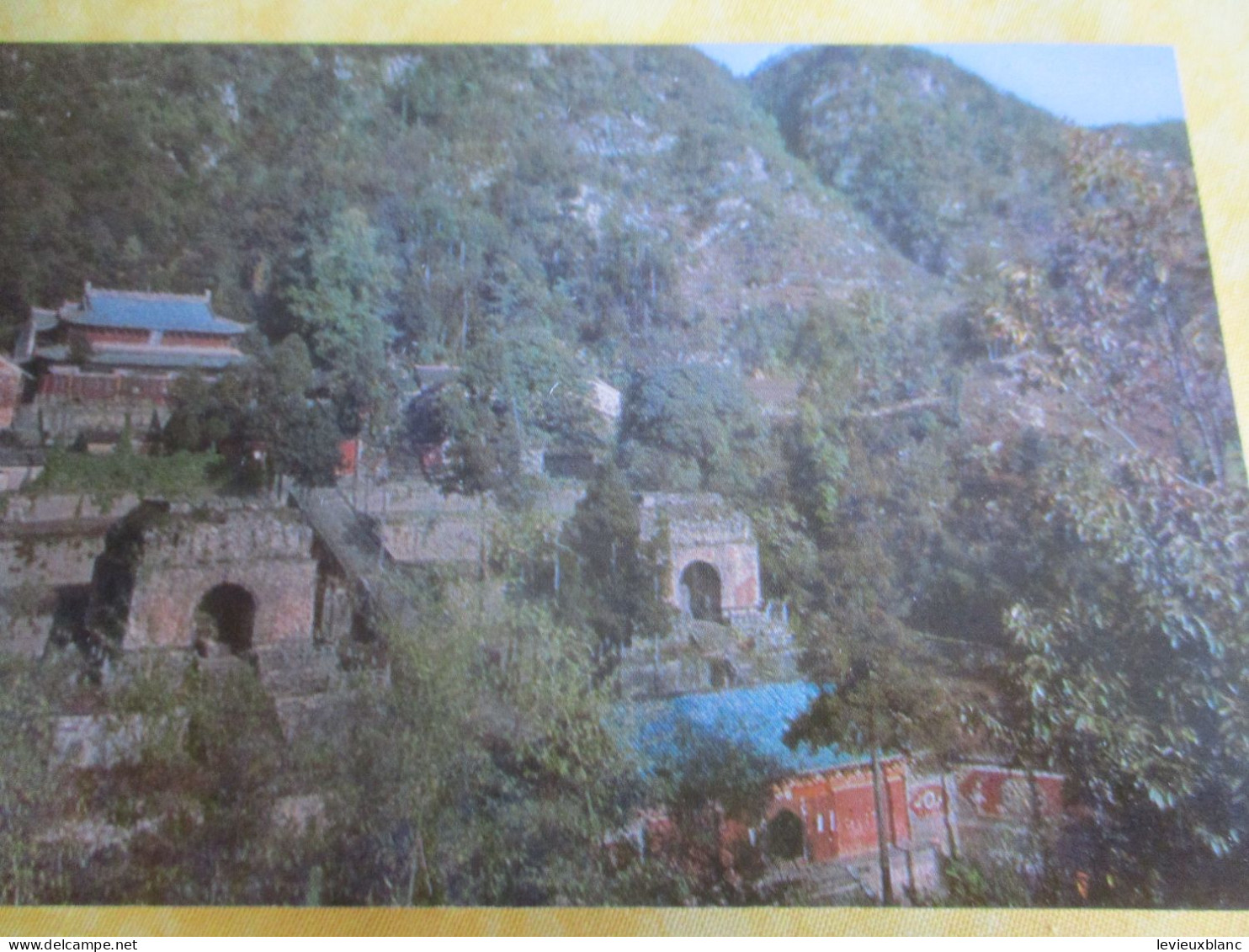 10 cartes postales anciennes/The WUDANG Mountain/ Quin Ling/ République Populaire de Chine / 1981      JAP55