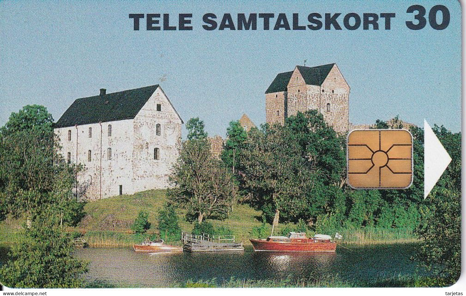 TARJETA DE ALAND DE KASTELHOLM DE TIRADA 7000 - Aland