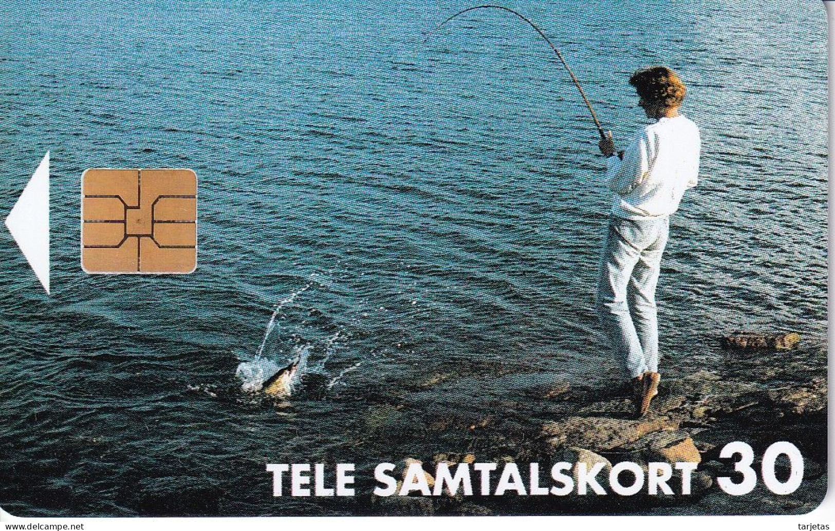 TARJETA DE ALAND DE UN PESCADOR DE TIRADA 7000 (PEZ-FISH) - Aland