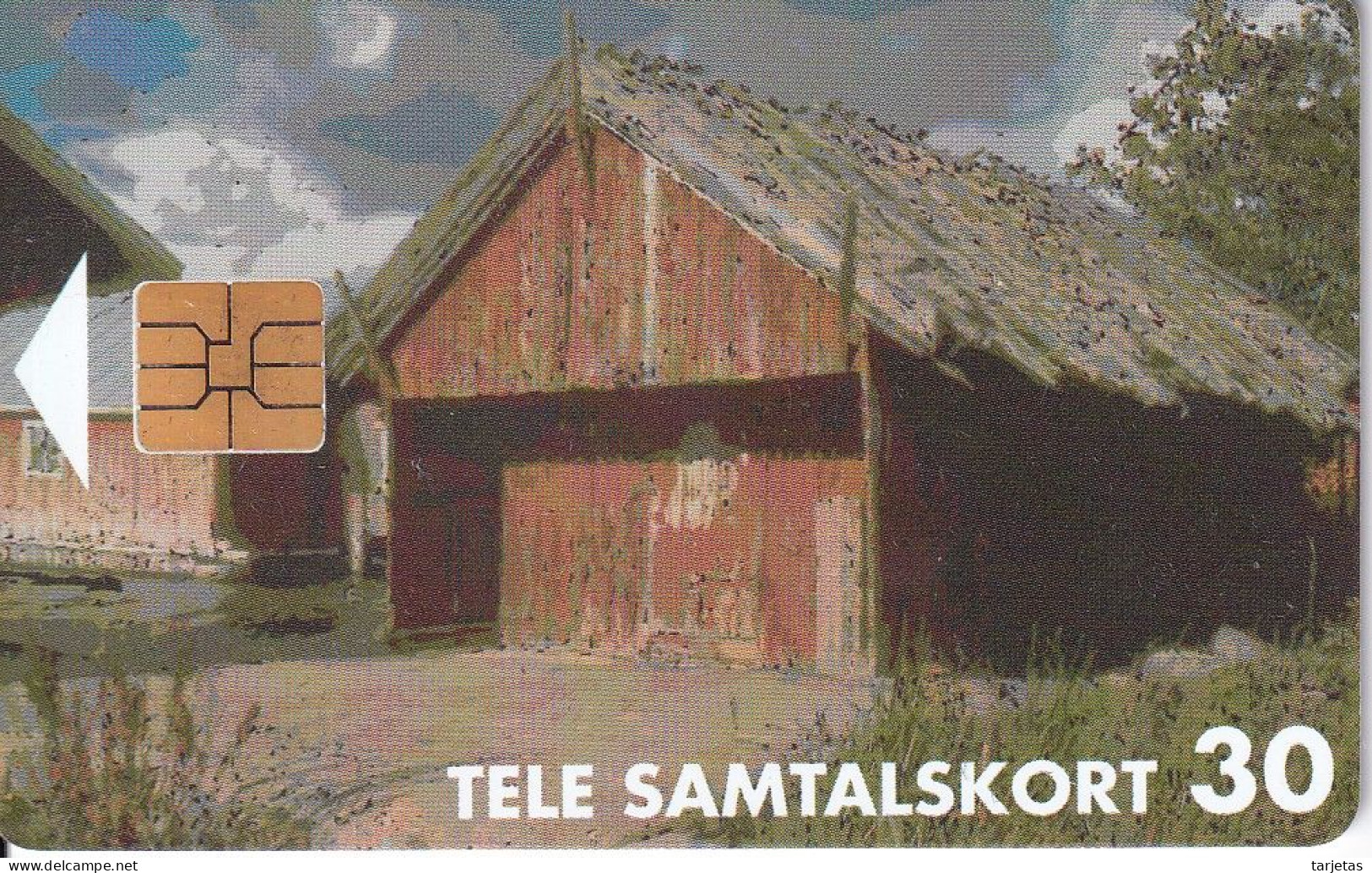 TARJETA DE ALAND DE UNA CABAÑA DE TIRADA 8000 - Aland