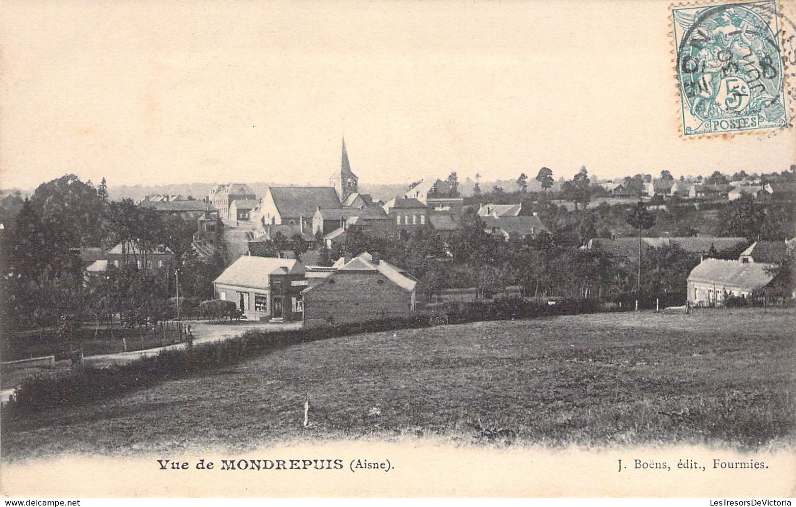 FRANCE - 02 - VUE DE MONDREPUIS - Edit J Boens - Carte Postale Ancienne - Sonstige & Ohne Zuordnung