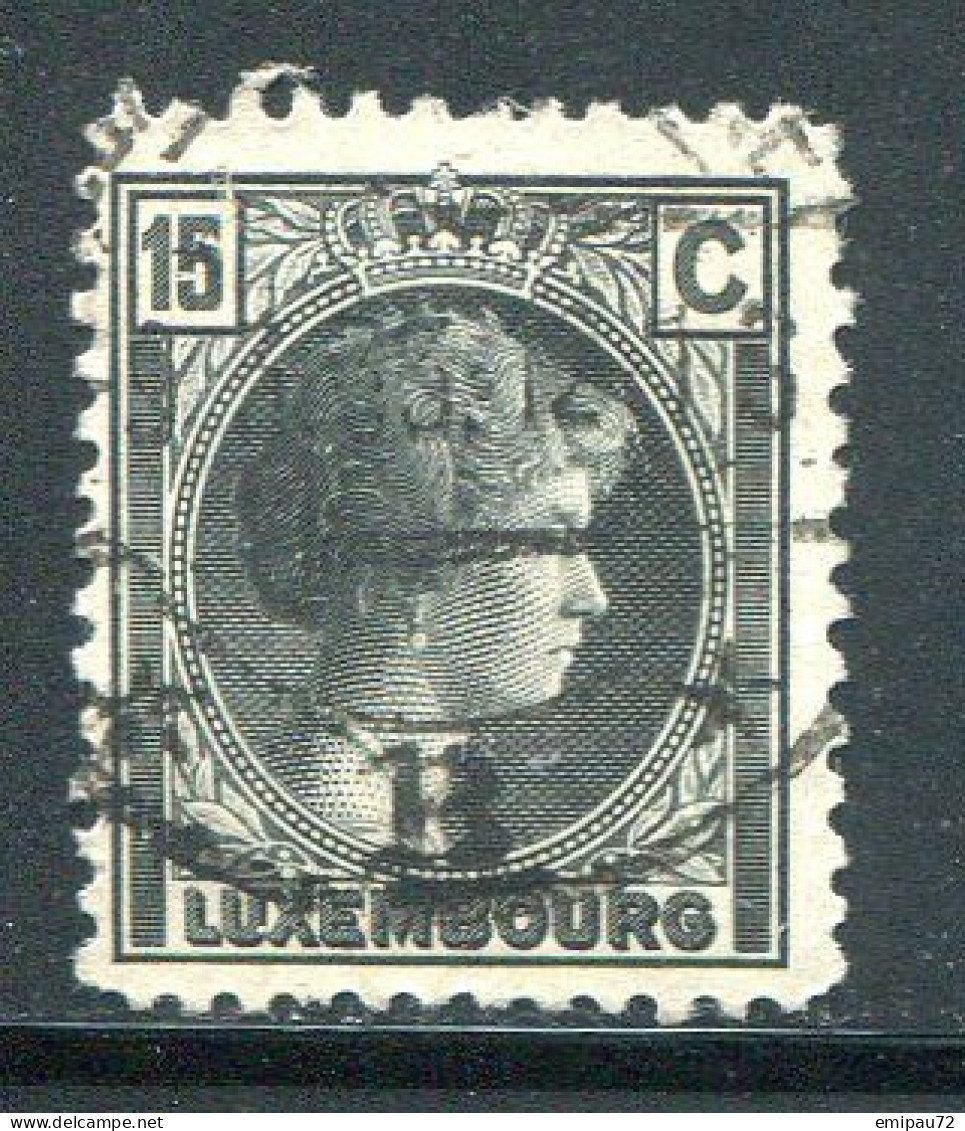 LUXEMBOURG- Y&T N°219- Oblitéré - 1926-39 Charlotte Right-hand Side