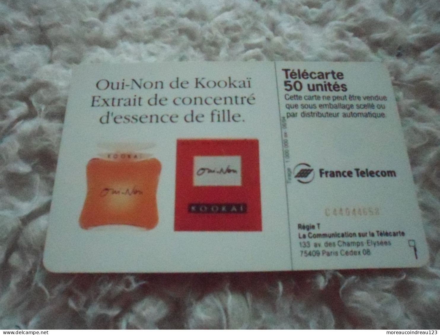 Télécarte KooKai Oui-Non - Perfumes